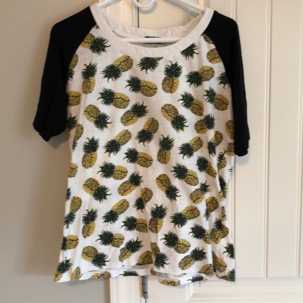 & Pineapple Cotton T-Shirt.